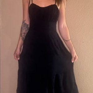 Brand New with tags black flowy classy dress